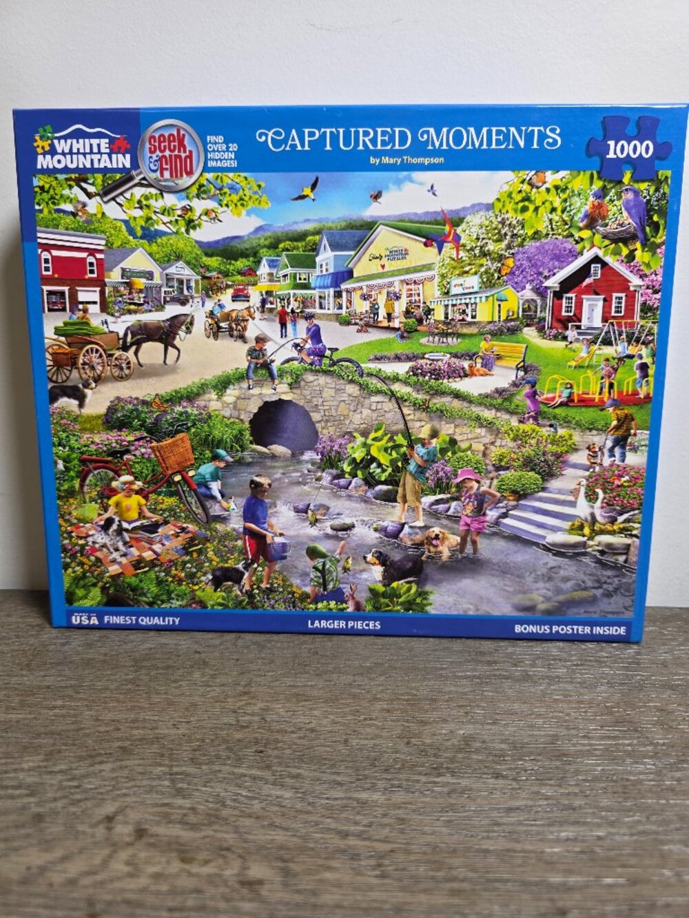 Captured Moments - 1000 Piece Jigsaw Puzzle by White Mountain Seek & Find (2025)